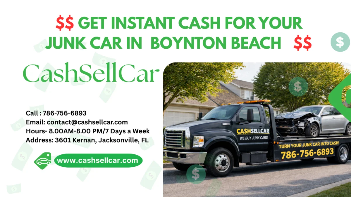 cash for junk cars Boynton Beach sell my car