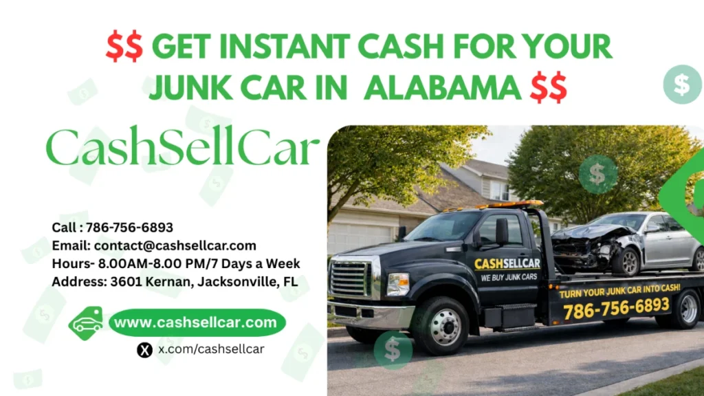 cash for junk cars Alabama sell my car
