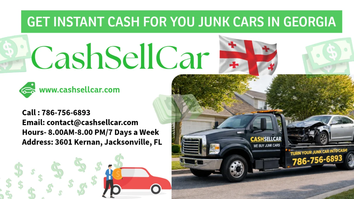 cash for junk cars Georgia sell my car