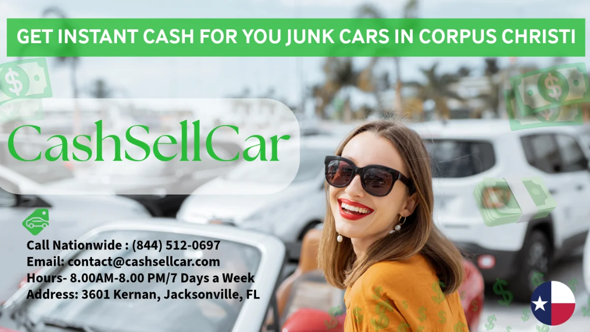 Cash for junk cars Corpus Christi TX - Fred's Auto Removal pays cash for cars - we buy junk cars for cash Corpus Christi Texas - sell junk car for cash near me - $500 cash for junk cars without title - free same-day towing - non-running cars - totaled vehicles - scrap cars for cash - sell my car for cash today