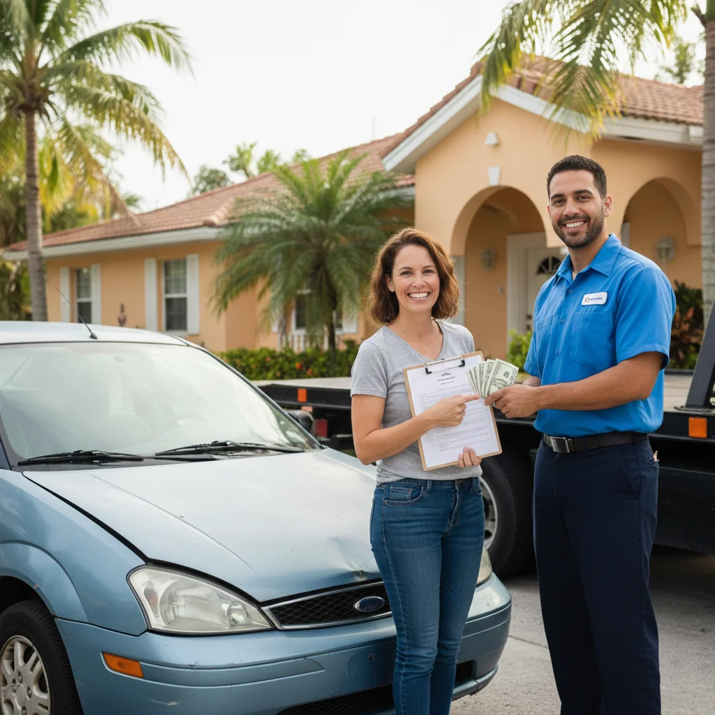 Selling your junk car in the Sunshine State is easier than you think, even if you’ve misplaced the title. While Florida typically requires a certificate of title to transfer ownership, CashSellCar specializes in helping owners navigate the 'Form HSMV 82101' process for duplicate titles. If the car is over 10 years old and registered in your name, we can often complete the buyout with just a valid Florida Driver’s License and a copy of your registration. Our Jacksonville-based team knows the FLHSMV requirements inside and out, ensuring your junk car removal is 100% legal and fast.