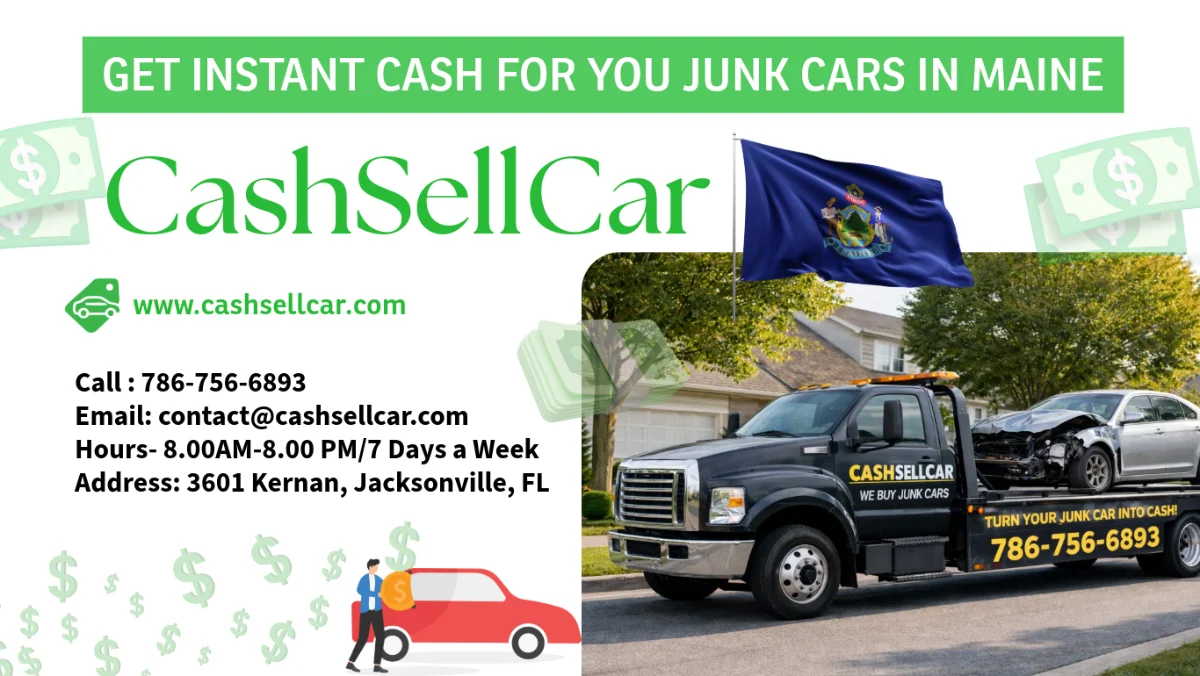 cash for junk car Maine​