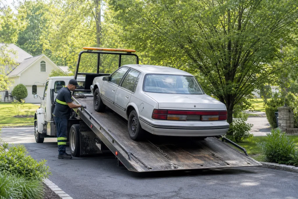 Junk Car Pickup in Middletown Township and Monmouth County, New Jersey