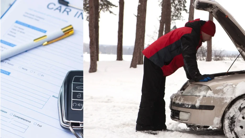 Vehicle title paperwork and car keys prepared for a Nevada vehicle sale