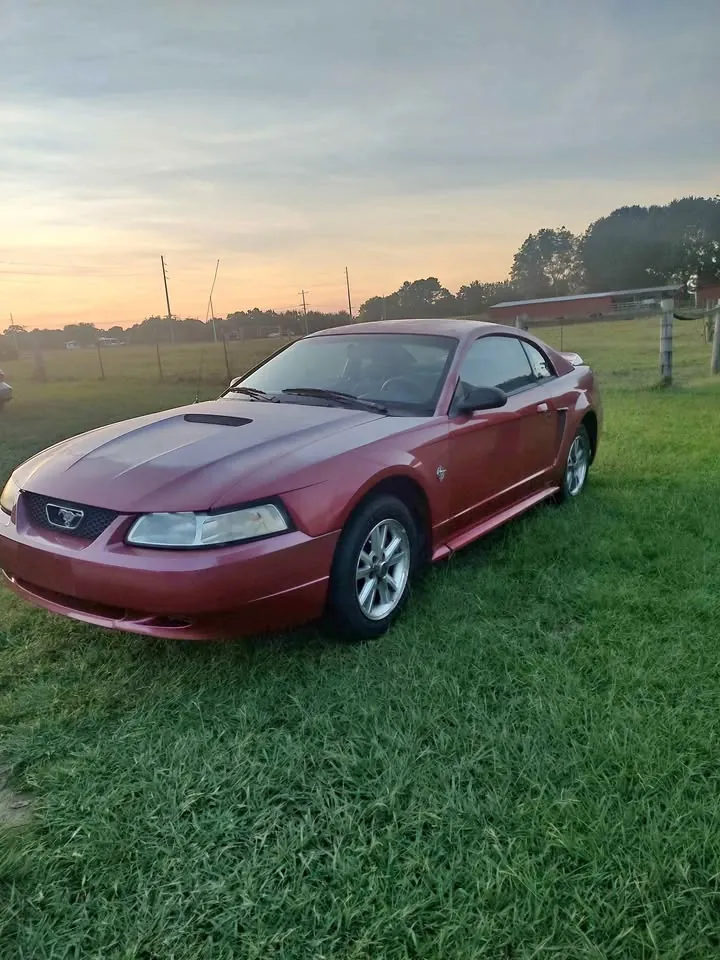 1999 Ford Mustang V6 Coupe we bought in Albertville, AL for $1,200 with free towing – junk car removal in Alabama by CashSellCar