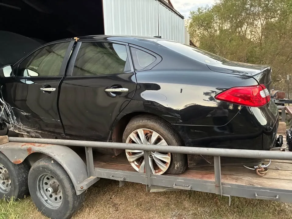 2011 Infiniti M37 we bought in Falkville, AL for $500 with free towing – cash for junk cars in Alabama by CashSellCar